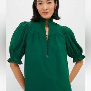 Tuckernuck Selena Elegant Green Women's Top